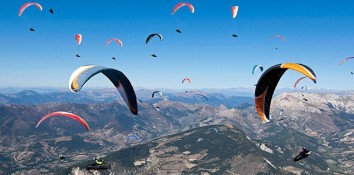 Paragliding in Nepal at Pokhara
